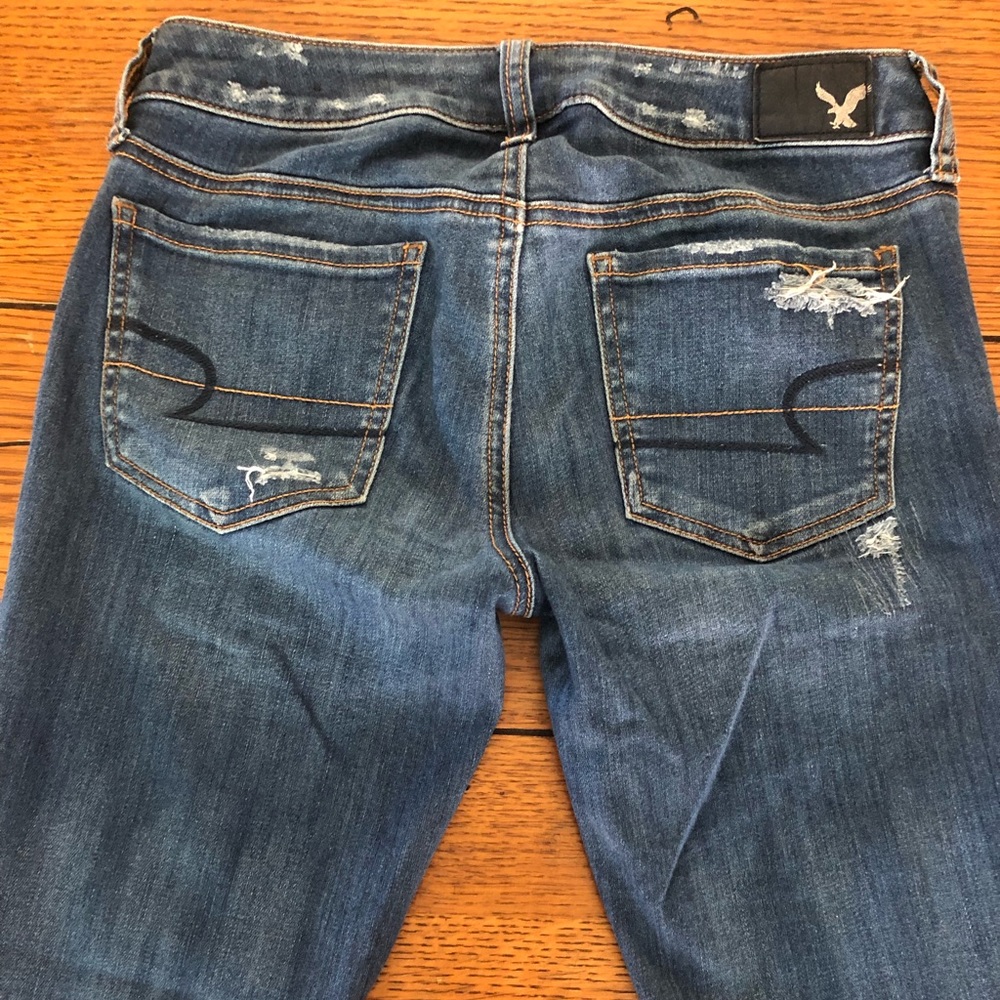 AE holy jeans
